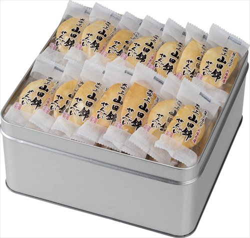 アリモト 山田錦せんべい 塩 缶入 72枚
