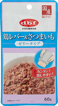 鶏レバー&さつまいも ゼリータイプ 60g