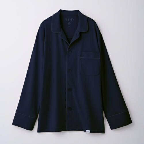 MTG｜エムティージー バイタルテック スリープ パジャマトップス長袖 M ReD レッド ネイビー VW-AS-21B-M ユニセックス /Mサイズ