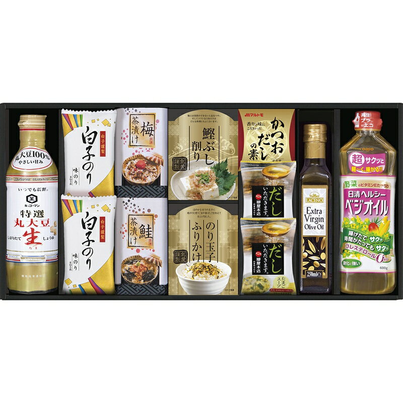 キッコーマン 生しょうゆ&オリーブオイル詰合せ OLK-40