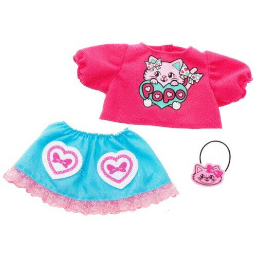 ぽぽちゃん専用 ハートのポケットつきスカート(1セット)