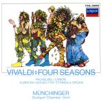 バロック名曲集 ミュンヒンガー パッヘルベルのカノン、他 全3曲 カール・ミュンヒンガー シュトゥットガルト室内o．