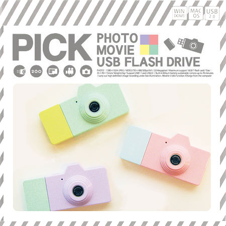 PICK mini トイデジ カメラ(トイカメラ) mix(HD909)