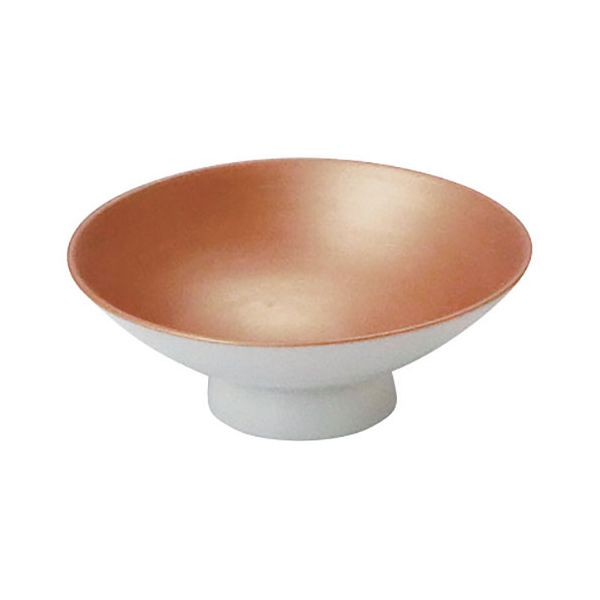 ヤマコー 用美 業務用 陶器・台付盃 内銅 yamaco19367