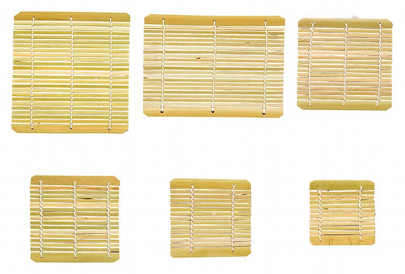 ヤマコー ミニセイロ用竹ス 79003