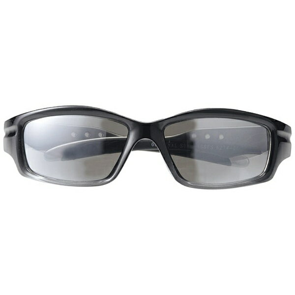 名古屋眼鏡 Nagoya Gankyo ファッションサングラス 6274-01 ブラック/スモークフラッシュミラー