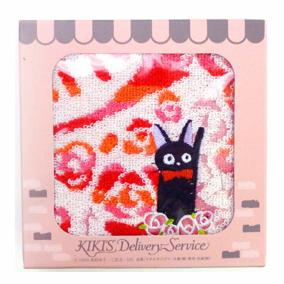 魔女の宅急便　ミニタオル　ローズフラワー