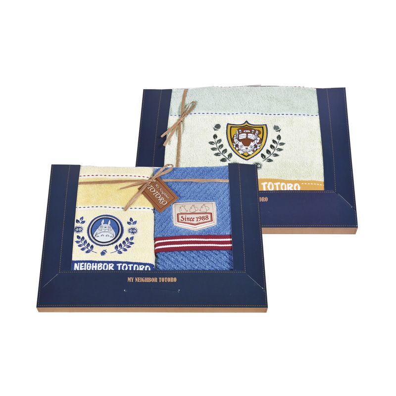 となりのトトロ デニムステッチ タオルセット TT-7445