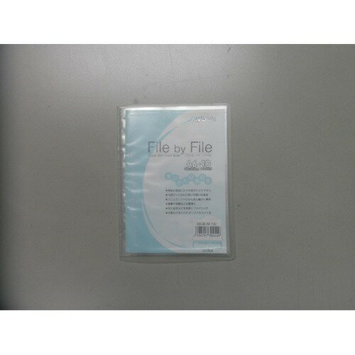 スーパースリムクリヤーブック SSCB-A6-10C 15599