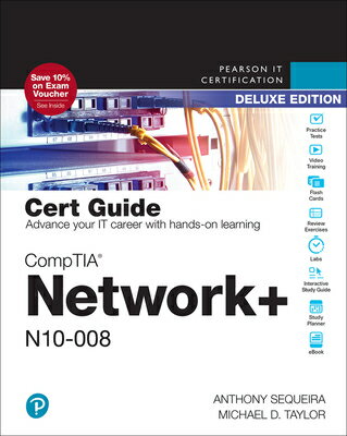 Comptia Network+ N10-008 Cert Guide, Deluxe Edition/PEARSON IT CERTIFICATION/Anthony Sequeira