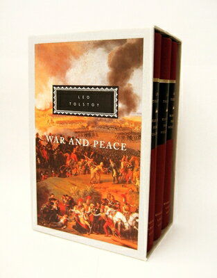 War and Peace: 3-Volume Boxed Set; Introduction by R. F. Christian/EVERYMANS LIB/Leo Tolstoy