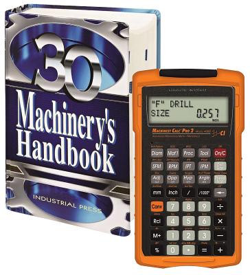 Machinery's Handbook, Large Print & Calc Pro 2 Combo/INDUSTRIAL PR NYC/Erik Oberg