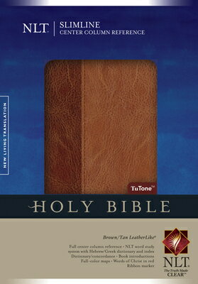 Slimline Center Column Reference Bible-NLT/TYNDALE HOUSE PUBL/Tyndale