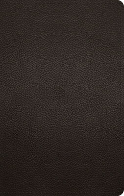 ESV Large Print Personal Size Bible (Buffalo Leather, Deep Brown)/CROSSWAY BOOKS/Esv Bibles