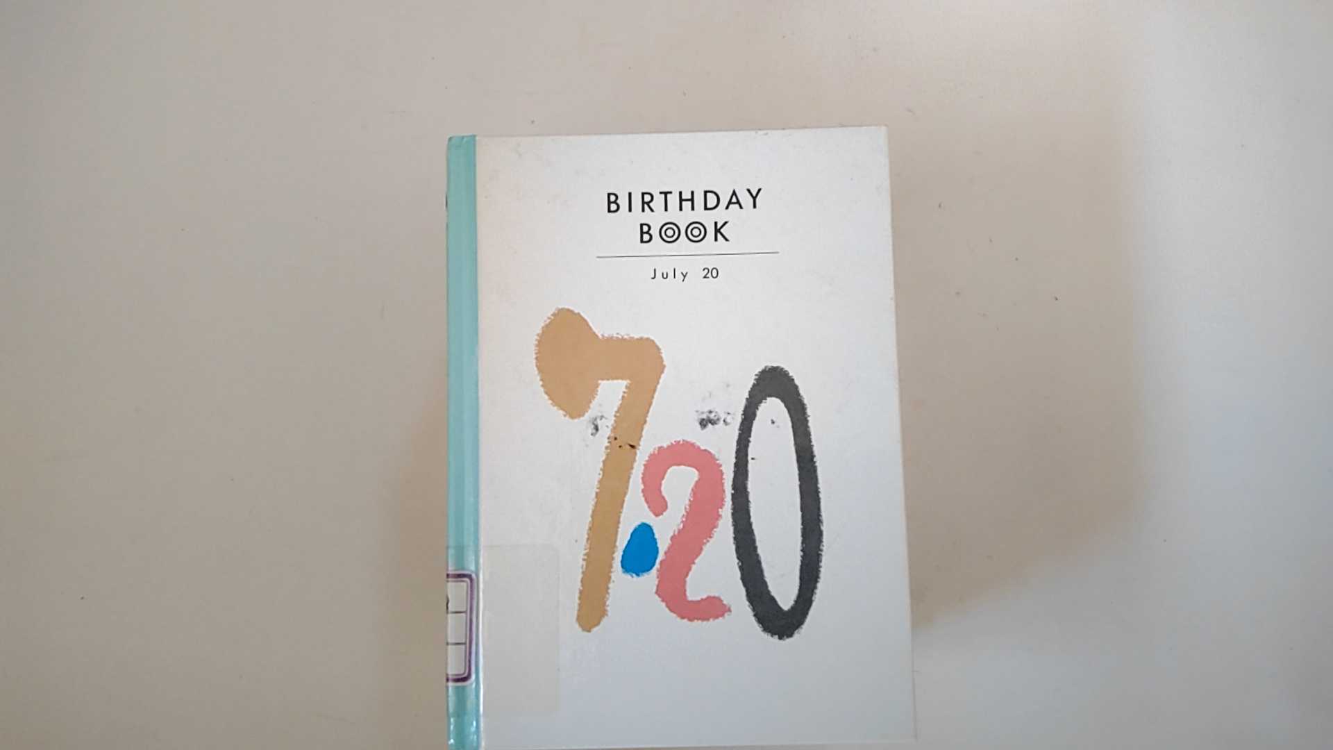 Ｂｉｒｔｈｄａｙ　ｂｏｏｋ ７月２０日/同朋舎