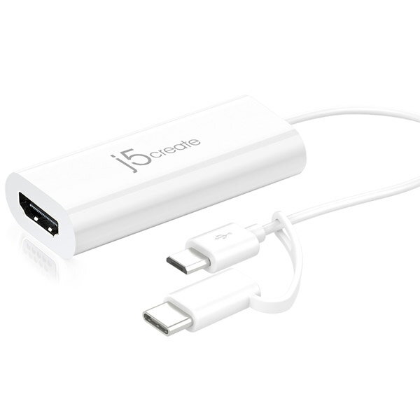 j5 create Android USB to HDMI Displayアダプタ 150mm JUA165C