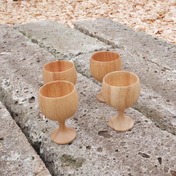 EAGLE Products Stemmed Woodencup LF-61