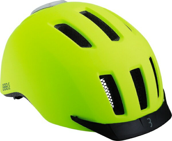 BBB｜ビービービー 自転車用ヘルメット グリッド Lサイズ：58～62cm/マットネオンイエロー BHE-161