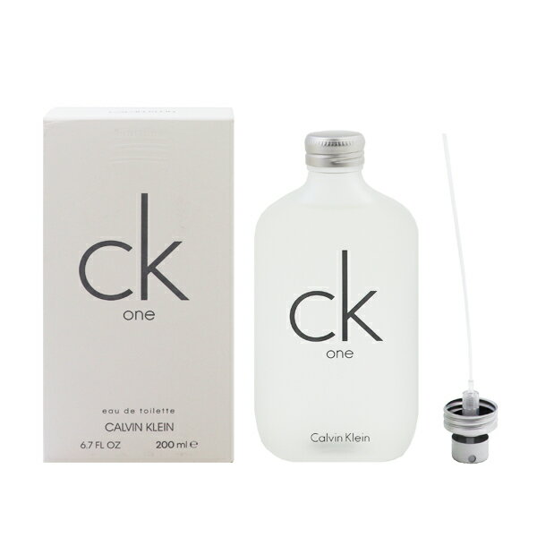 カルバンクライン ck one 香水 ユニセックス シーケー ワン EDT・SP 200ml 沖縄・離島を除く CK ONE CALVIN KLEIN
