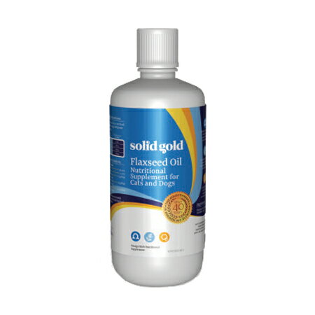 SOLID GOLD ソリッドゴールド フラックスシードオイル 907ml