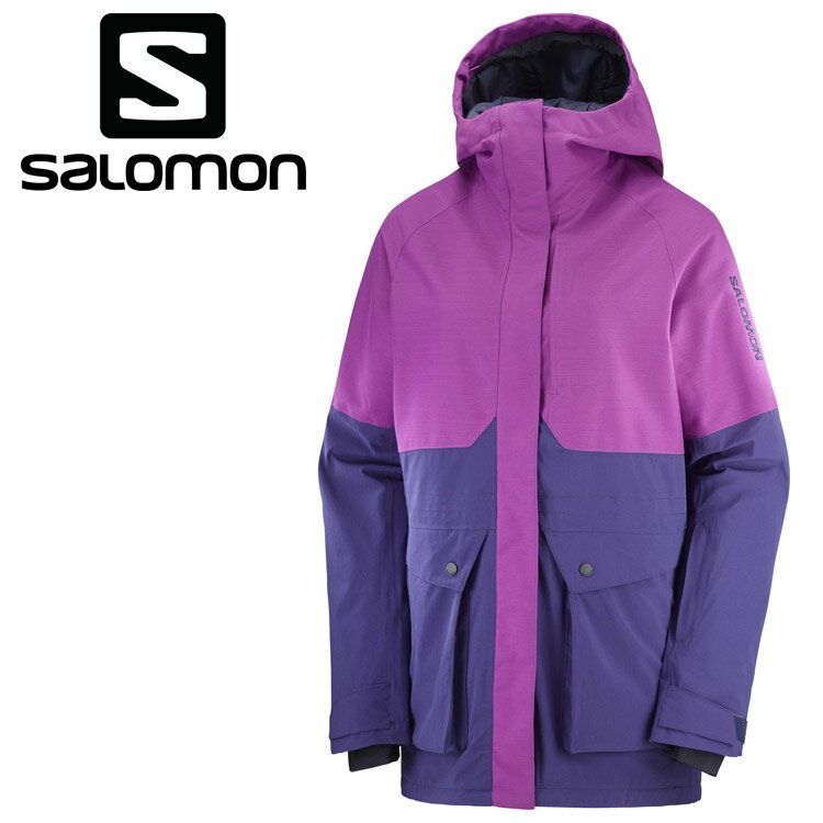 サロモン SNOW REBEL JACKET W Astral Aura/SPARKLIN LC1824300 レディース