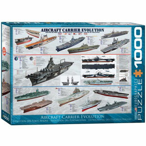 Eurographics 1000ピース ジグソーパズル ユーログラフィックス Aircraft Carrier Evolution 6000-0129