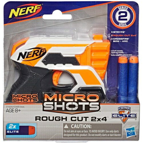 Ｎｅｒｆ　ＭｉｃｒｏＳｈｏｔｓ　Ｎ−Ｓｔｒｉｋｅ　Ｅｌｉｔｅ　Ｒｏｕｇｈ　Ｃｕｔ　２ｘ４