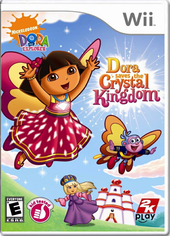 Wii Dora the Explorer: Dora Saves the Crystal Kingdom 北米版