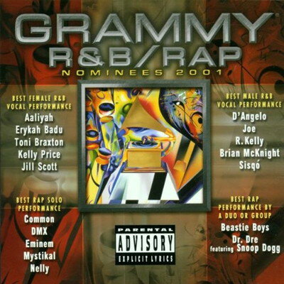 CD GRAMMY R&B/RAP NOMINEES 2001 輸入盤