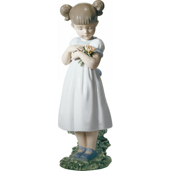 リヤドロ LLADRO ハンドメイドポーセリン 素敵なお花 01008021