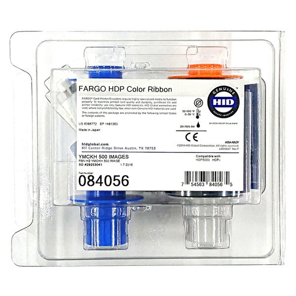 FARGO ファーゴ 84056 HDP5000 DICE 用 再転写用カラーリボン YMCKH ICカード用