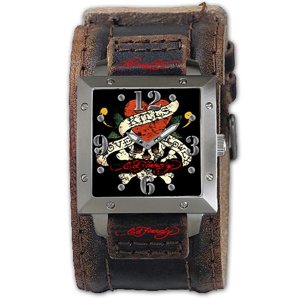エド・ハーディー ED HARDY Warrior WA-LK 腕時計 #38374