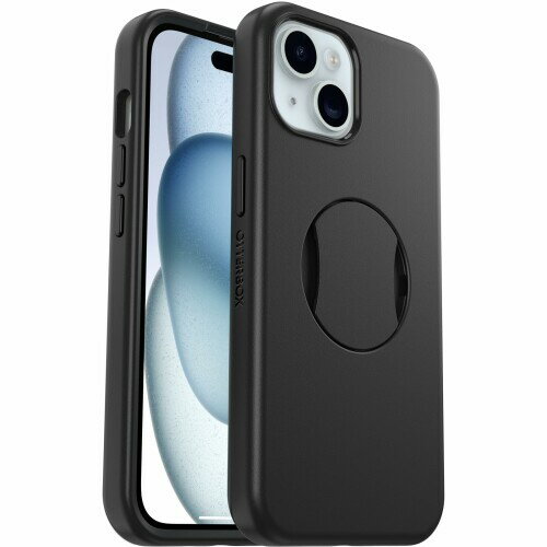OtterBox iPhone 15用ケース OtterGrip Symmetry BLACK 77-93189