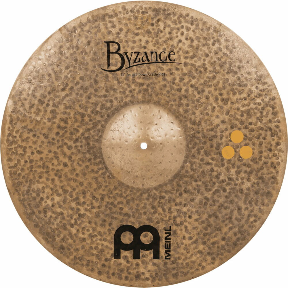 B21DDCR マイネル クラッシュライドシンバル 21インチ MEINL Byzance Dark Double Down Crash Ride