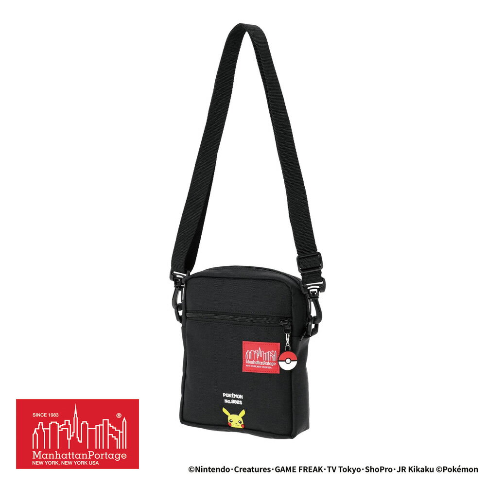 Manhattan Portage マンハッタンポーテージ City Light Bag Ver.2 Pokemon ピカチュウ XS Black 1000 MP1403PL2BPPIKACHU