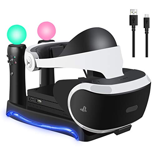 LIDIWEE PSVR スタンド Moveコントローラ×2 充電