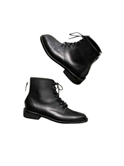 (M)バックZIPスクエアブーツ