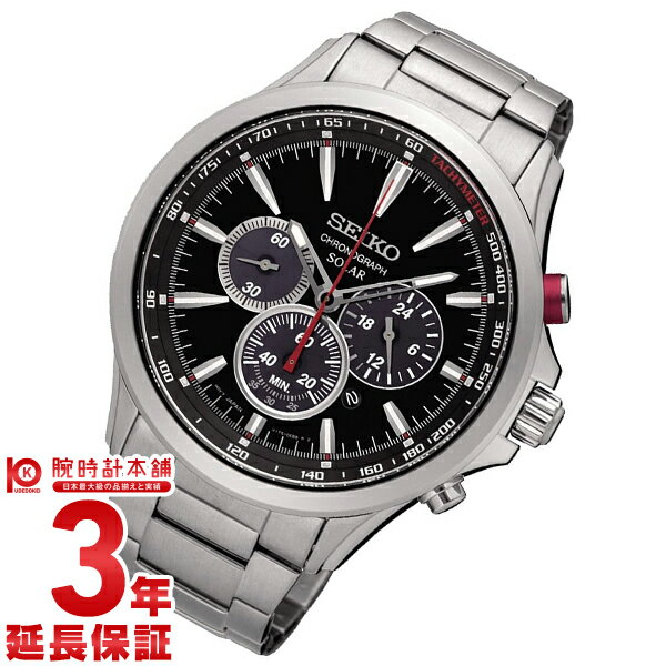 【9/15~ 3000円以上購入でポイント+3倍!】セイコー 逆輸入モデル クロノグラフ CHRONOGRAPH SSC493P1 メンズ
