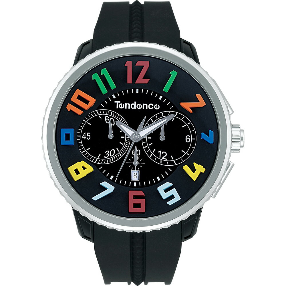 Tendence TG046013RRound Gulliver Rainbowテンデンス 腕時計ラウンドガリバー クロノ レインボー
