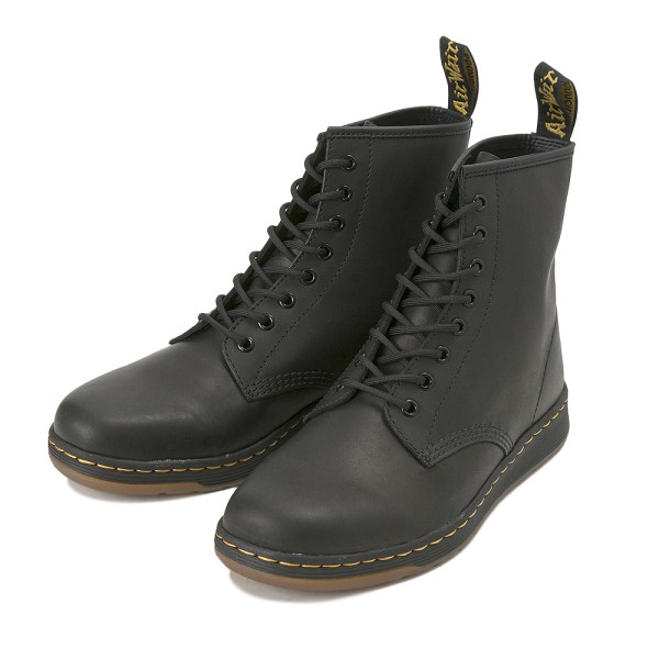 【AIRWAIR】 ドクターマーチン NEWTON 8 EYE BOOT ニュートン8アイ ブーツ 21856001 BLACK