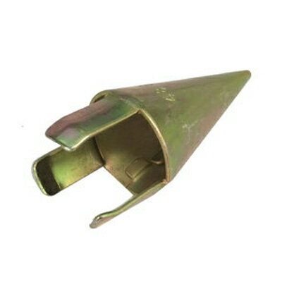 シンセイ 農業用単管 打ち込み先端(ミサイル) φ48.6mm 120個入 ビニールハウス ハウス資材 農業資材