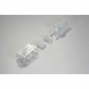【スリーエム 3M】Cat6 RJ45モジュラープラグ 100個入り VOL-RJ45PLG-6LBL