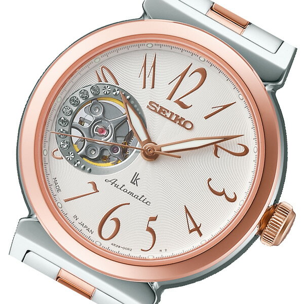 セイコー SEIKO ルキア 自動巻き レディース 腕時計 SSVM004 ホワイト 国内正規