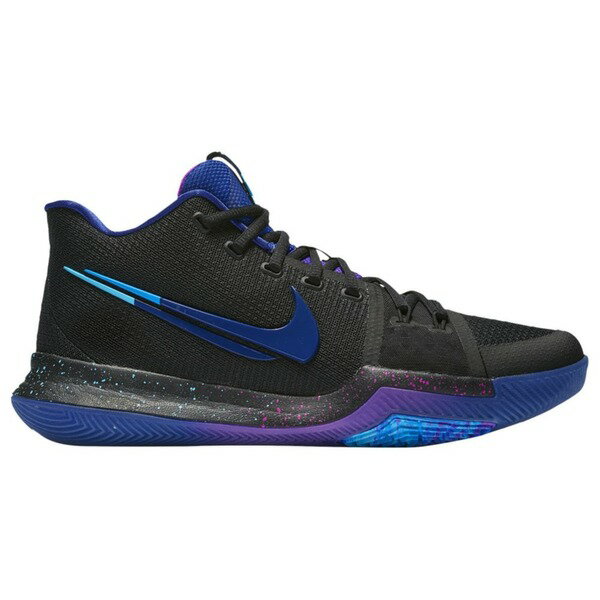 ナイキ メンズ スニーカー シューズ Men's Nike Kyrie 3 Black/Deep Royal/Photo Blue