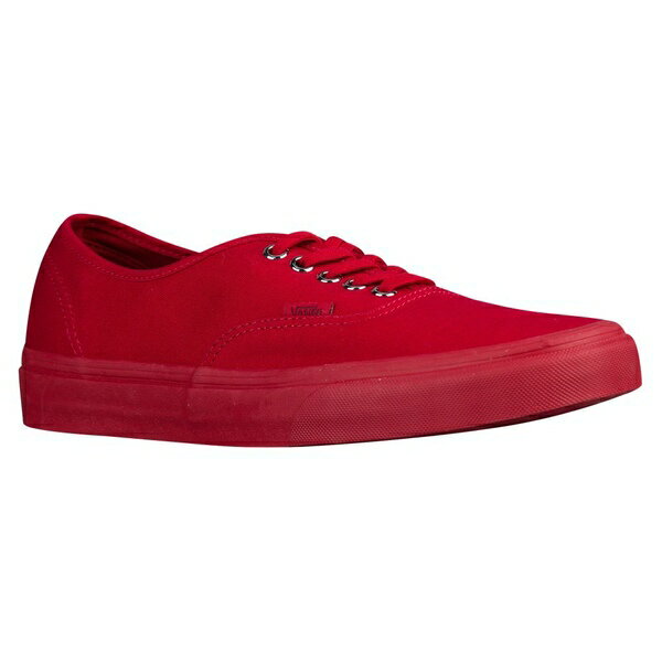 バンズ メンズ スケートボード スポーツ Men's Vans Authentic Red/Silver