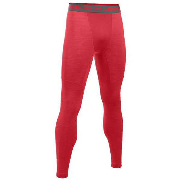 アンダーアーマー メンズ フィットネス スポーツ Men's Under Armour ColdGear Armour Compression Tights Red/Graphite