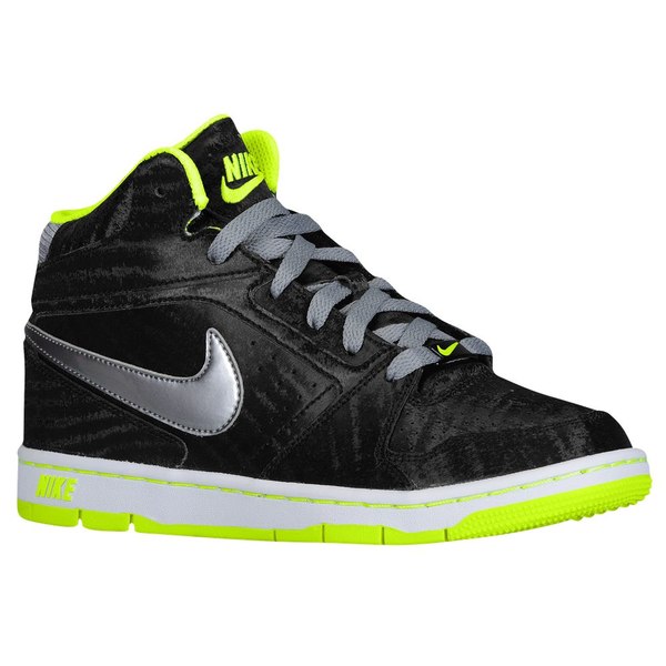 ナイキ レディース バスケットボール スポーツ Women's Nike Prestige IV High Black/Volt/White/Metallic Cool Grey