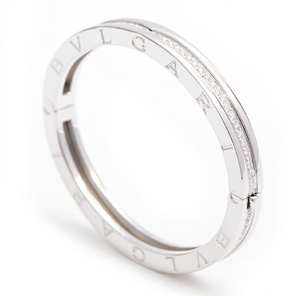 ブルガリ/BVLGARI/750WG/B-ZERO1/ブレスレット/フルダイヤ/仕上げ済【中古】
