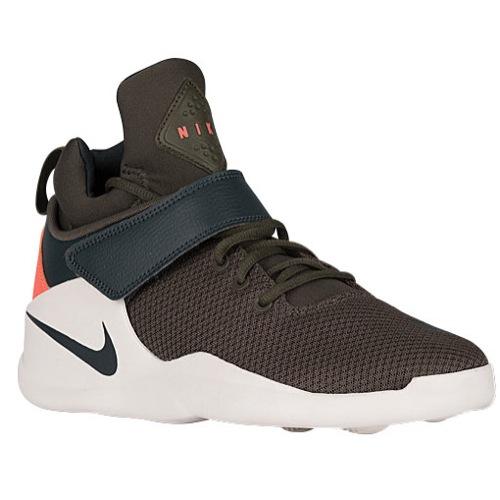 (取寄)NIKE ナイキ メンズ クワザイ スニーカー バスケットボール Nike Men's Kwazi Cargo Khaki Bright Mango Sail Seaweed 【コンビニ受取対応商品】