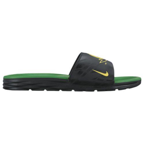 (取寄)Nike ナイキ メンズ ベナッシ ソーラーソフト カレッジ スライド Nike Men's Benassi Solarsoft College Slide Black Yellow Strike Apple